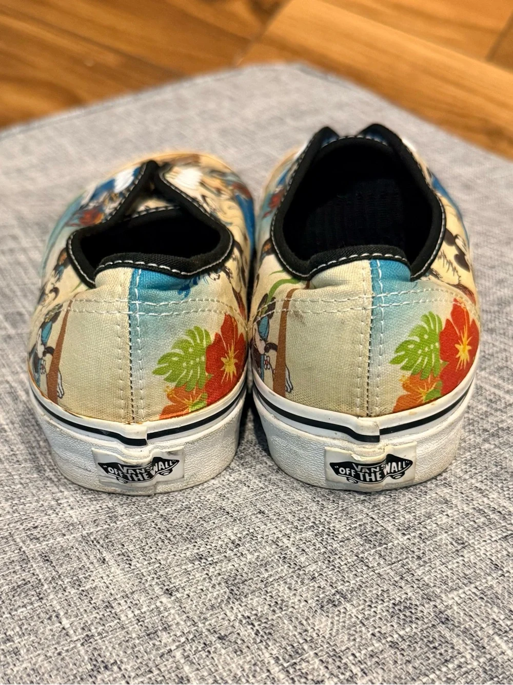 VANS Disney Mickey & Minnie Mouse tropical design Shoes